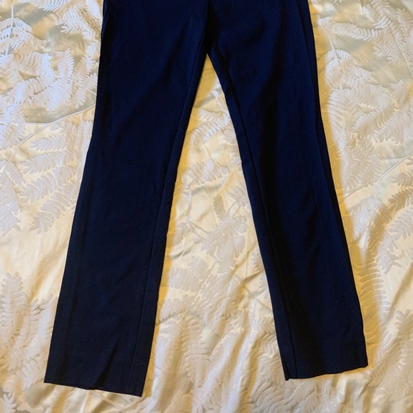 Le Chateau Navy Straight Leg Pants - Picture 2 of 5